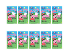 Close-up of coloring book from Bendon Peppa Pig mini play pack for kids.