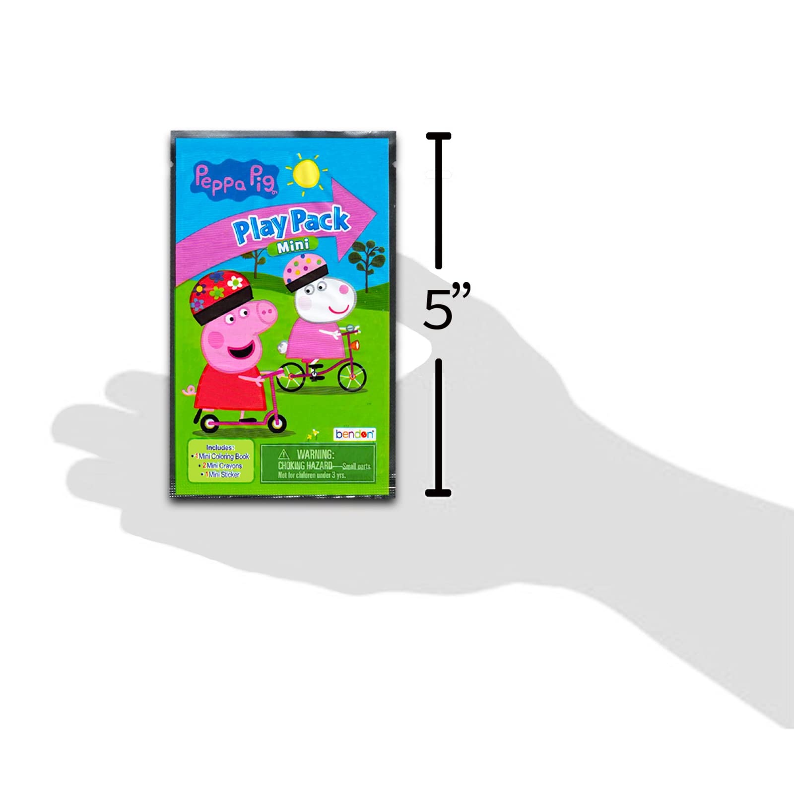 Bendon Peppa Pig stickers add color and excitement to gift bags
