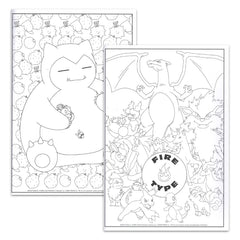 Bendon Pokemon advanced coloring book pages offer intricate designs for teens.