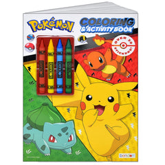 Bendon Pokemon Character Stickers Display highlights favorite characters for creating.