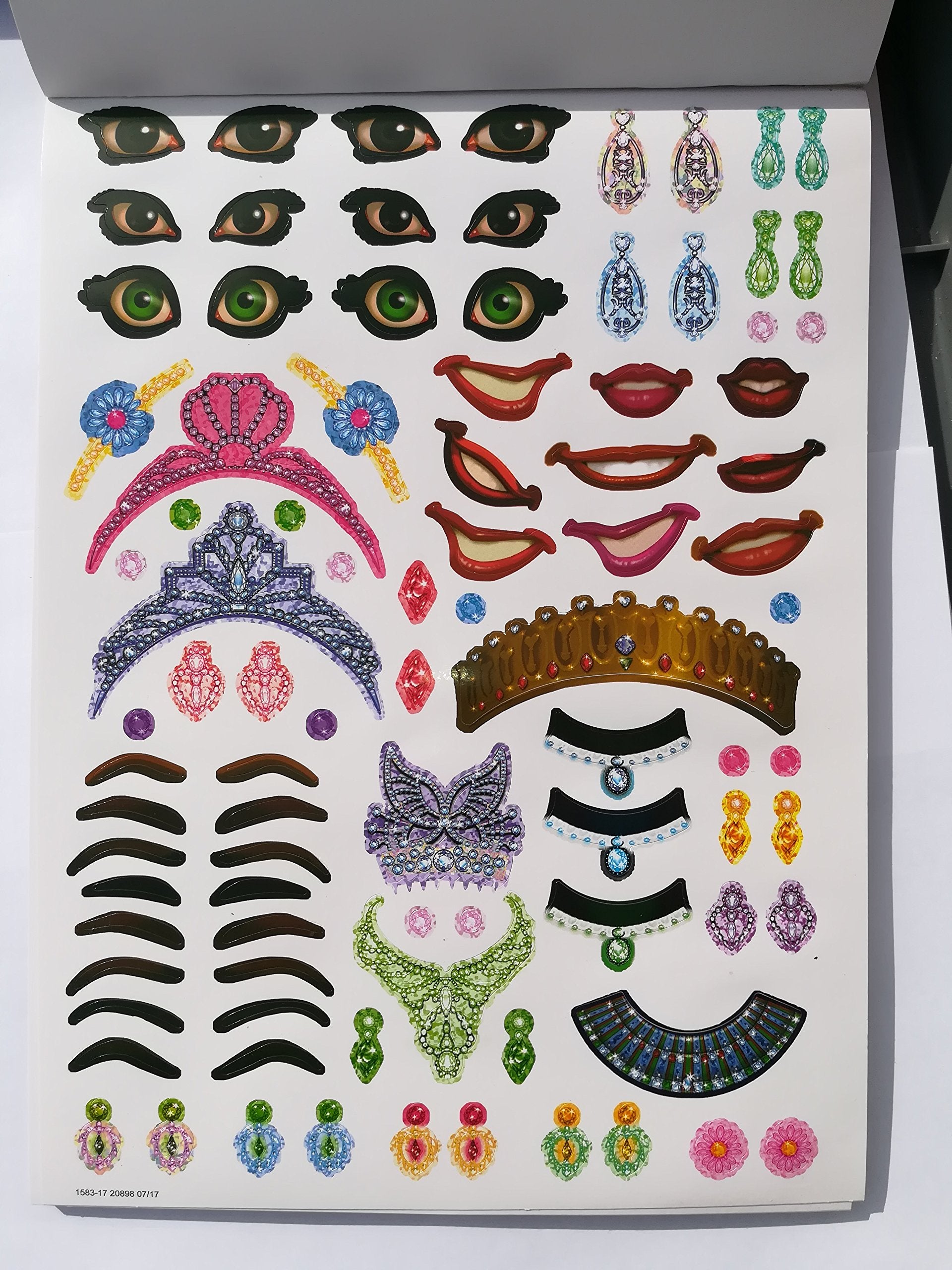 Bendon Princess stickers spread reveals 300 designs for imaginative crafts.