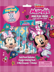 Bendon Publishing Minnie Mouse Play Pack coloring book for imaginative play
