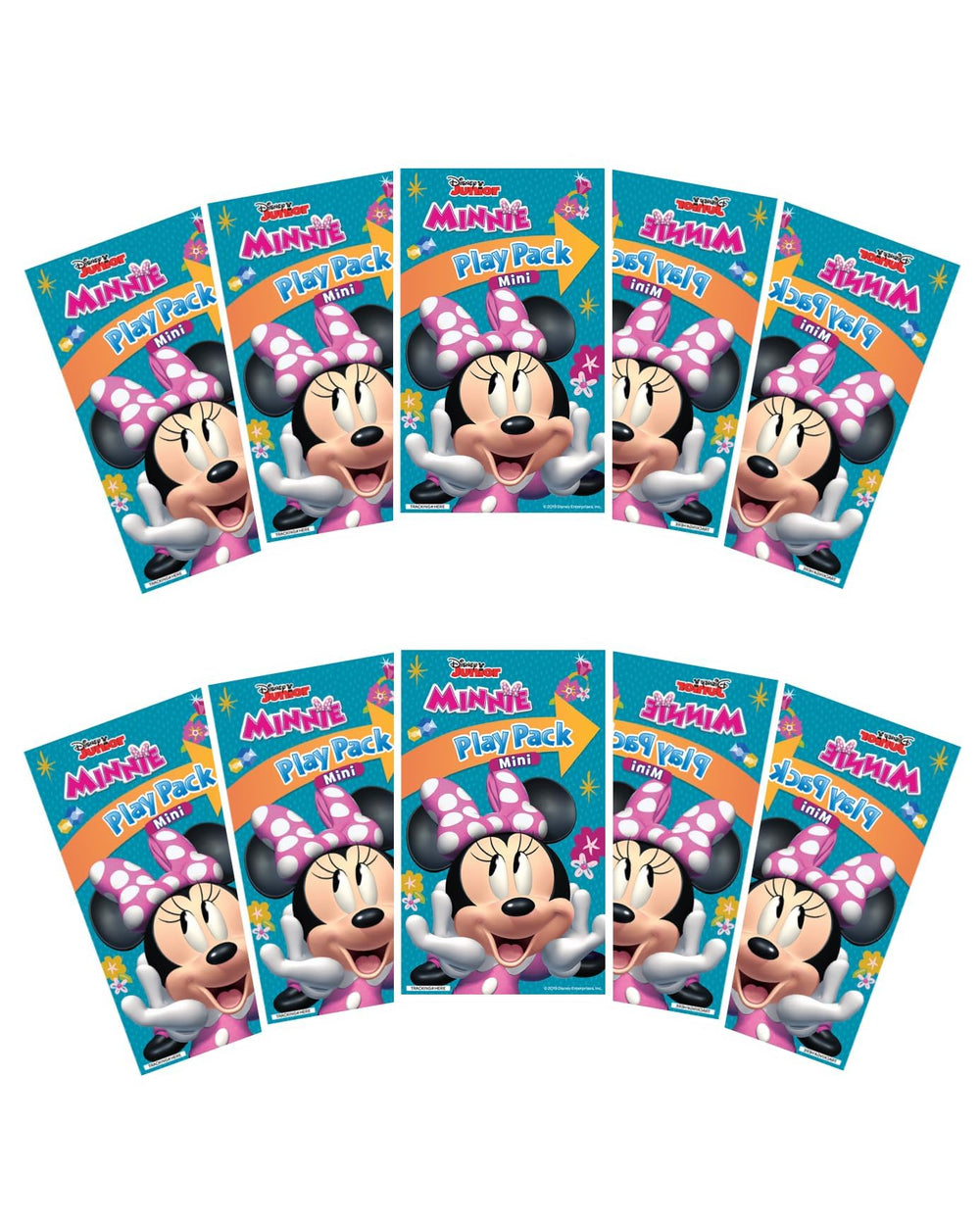 Bendon Publishing Minnie Mouse Play Pack sticker sheet for decorating crafts