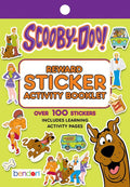 Bendon Scooby Doo stickers pad front cover shows official licensed branding for kids