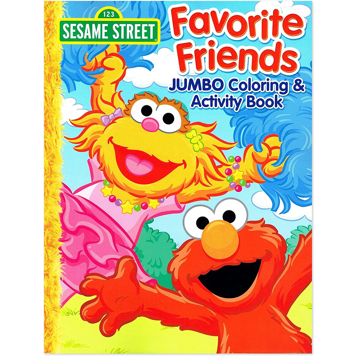 Bendon Sesame Street coloring book cover inspires imaginative play and vibrant visuals