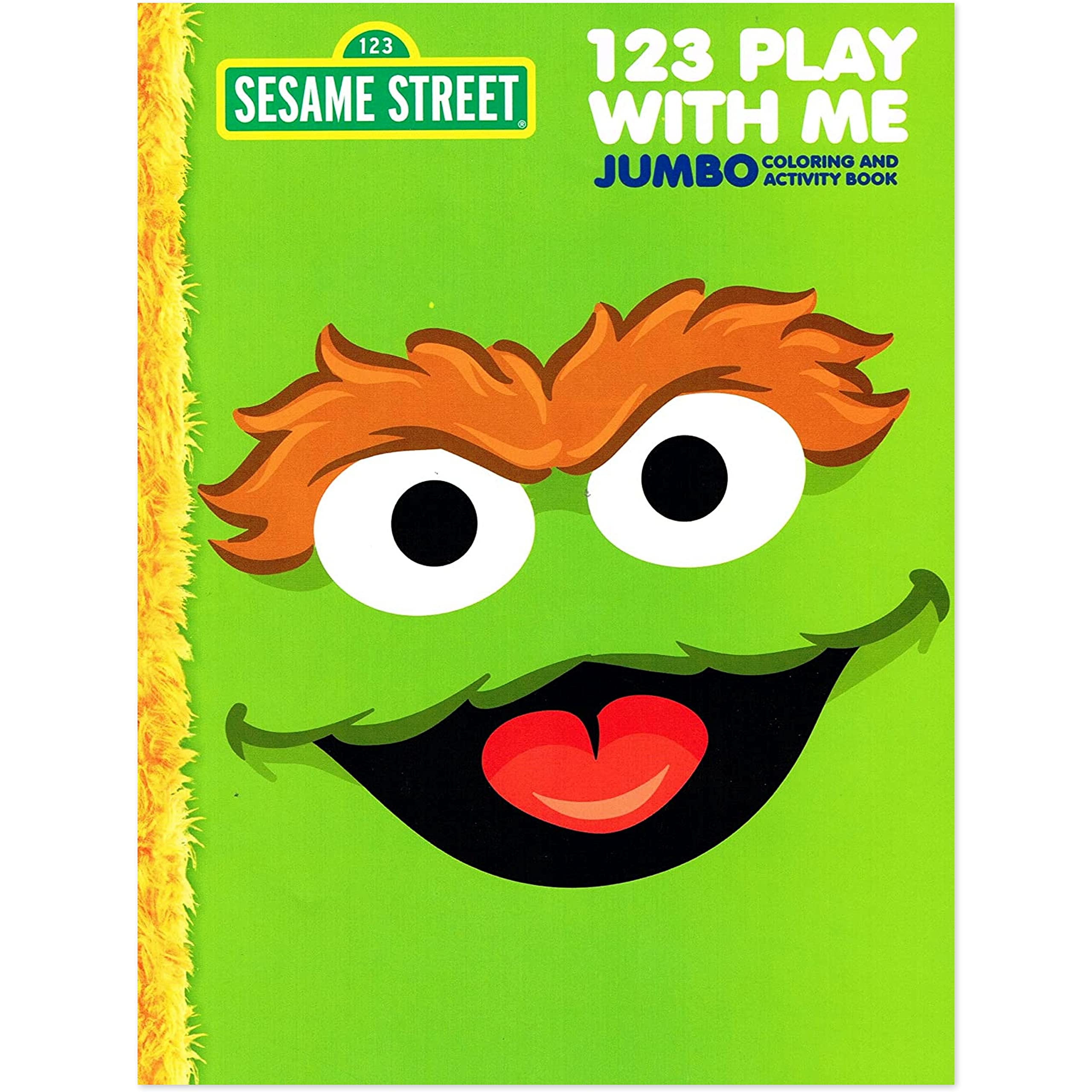Bendon Sesame Street coloring page prompt for creative coloring sessions
