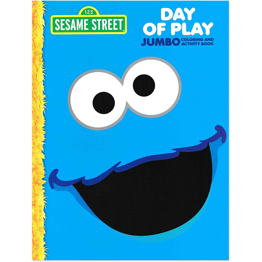 Bendon Sesame Street coloring page prompting color exploration and storytelling