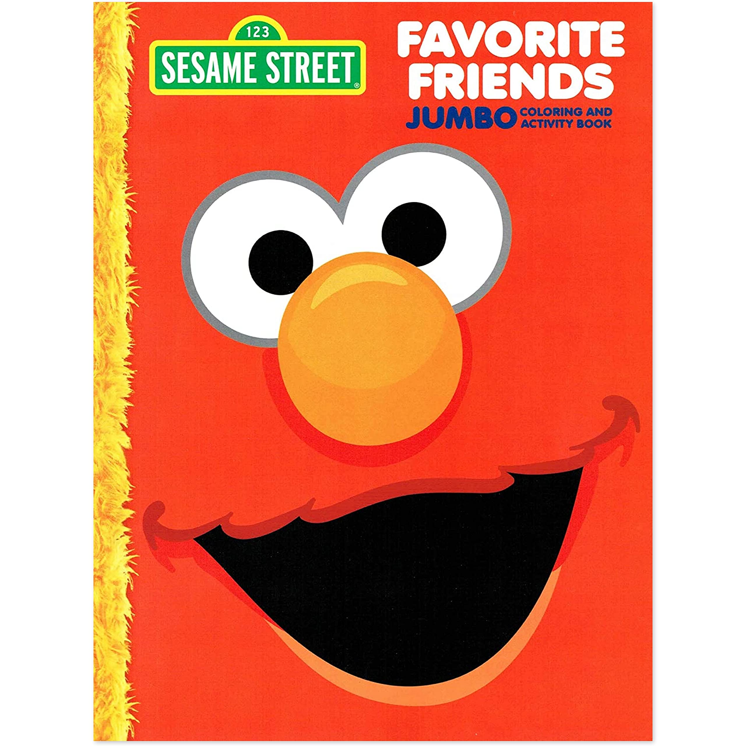 Bendon Sesame Street cover-art sample showcases playful imagery to spark curiosity