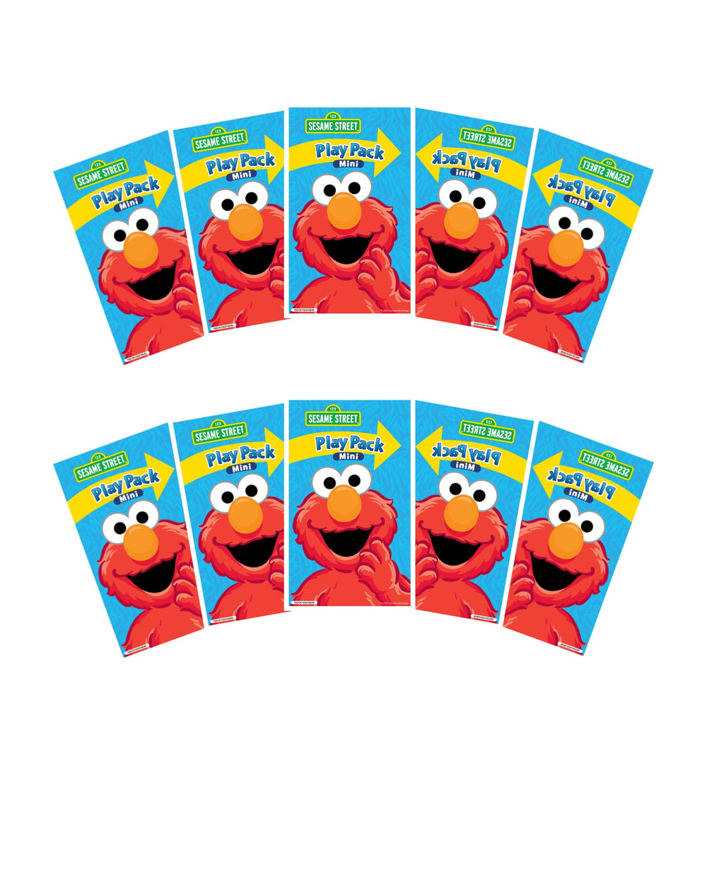 Bendon Sesame Street mini pack with Elmo character