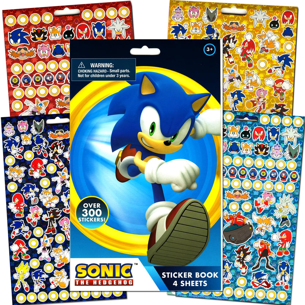 Coloring activity pages from Bendon Sonic for imaginative storytelling