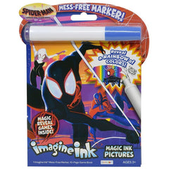 Bendon Spider-Man Imagine Ink marker reveals colors for mess-free creativity and travel-friendly fun
