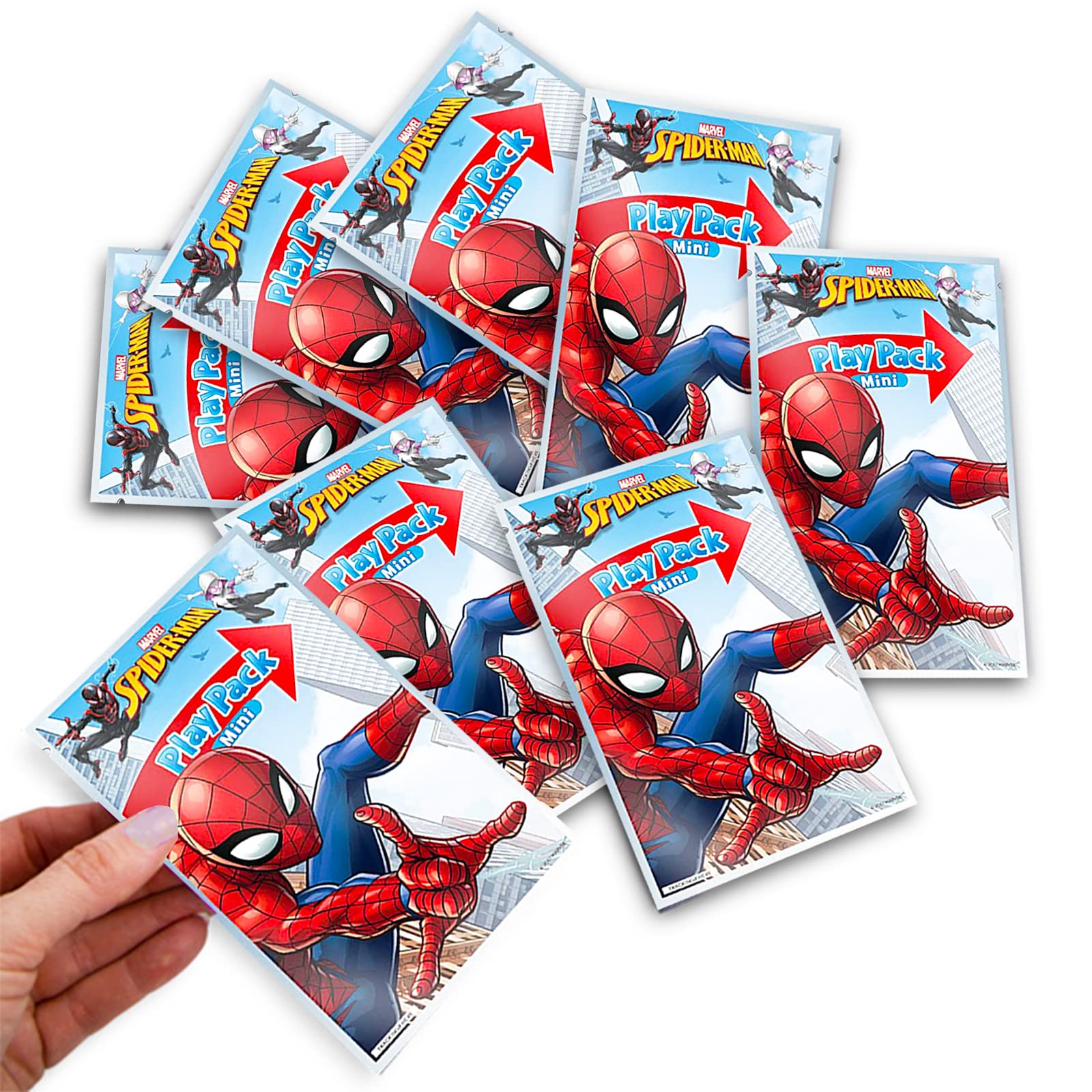 Bendon Spider-Man multi-pack ideal for birthdays and classroom giveaways.