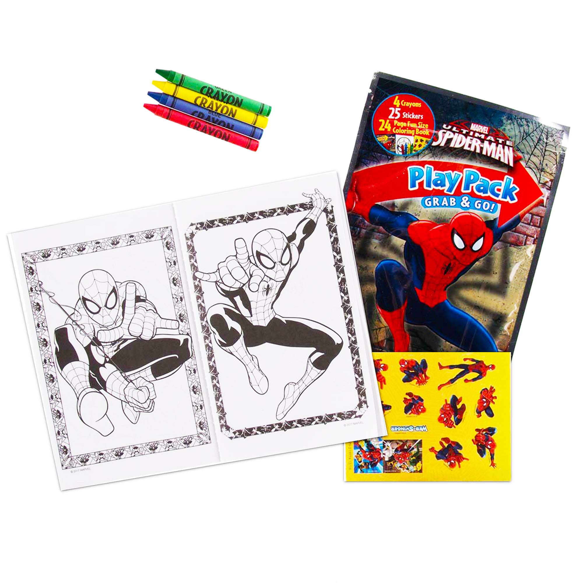 Bendon Spider-Man crayons deliver vibrant colors for art fun