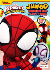 Bendon Spidey coloring book pages with licensed adventures and puzzles.