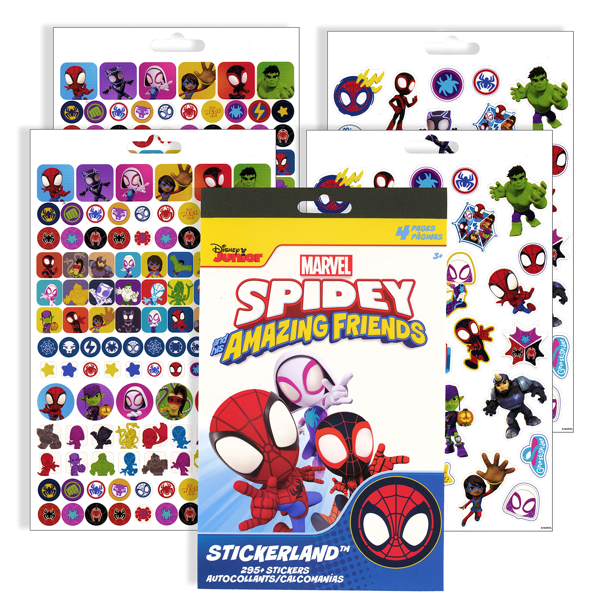 Bendon Spidey reward stickers for motivation and classroom or party use
