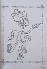 Bendon Spongebob coloring page featuring favorite characters invites lively coloring.