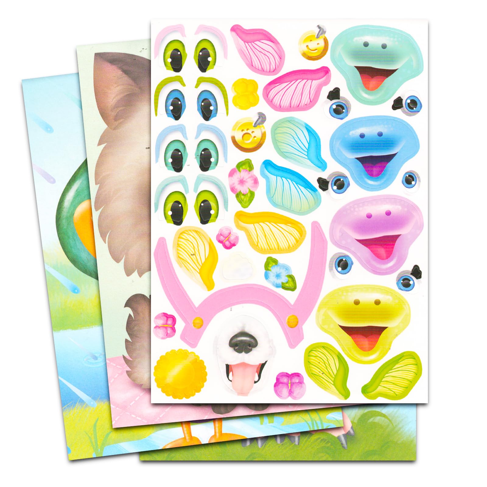 Bendon sticker pads show three themed books for activity