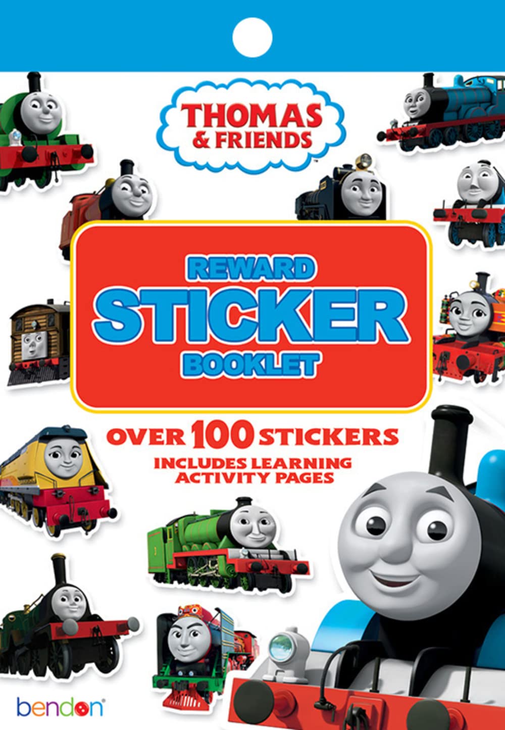 Bendon Thomas & Friends Reward Sticker Pad cover sparks imagination with color