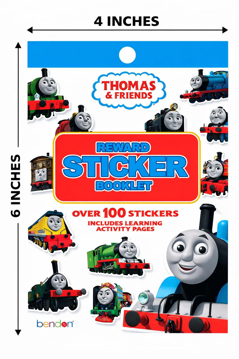 Bendon Thomas & Friends stickers variety page for creative play