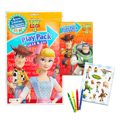 Bendon Toy Story coloring books and stickers inside each pack for kids' creativity