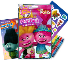 Bendon Trolls World Tour sticker sheet with vibrant characters