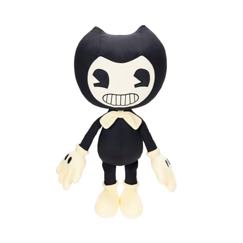 Bendy plush 16-inch back view, ink-tone figure for collectors.