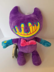 Bendy and the Ink Machine Ink Bendy blacklight plush beanie glows for display and collection