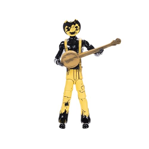 Back view of Sammy Lawrence 5-inch figure with banjo for shelf variety