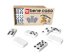 Bene Casa Cuban Flag Dominoes set for 2-10 players, versatile fun