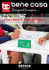 Bene Casa indoor-outdoor design supports gaming anywhere, rain or shine.