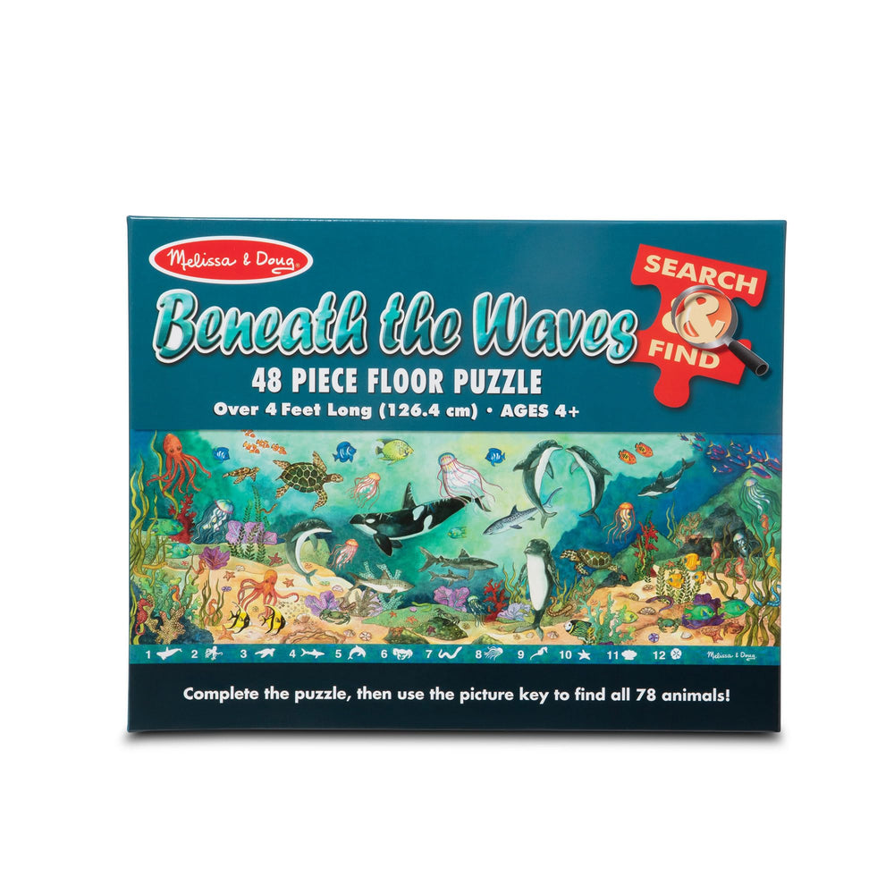 Underwater scene with fish and sea life from Beneath the Waves