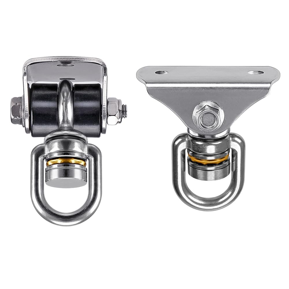 BeneLabel 1000 lb capacity hanger offers strong support for heavy bags or swings.