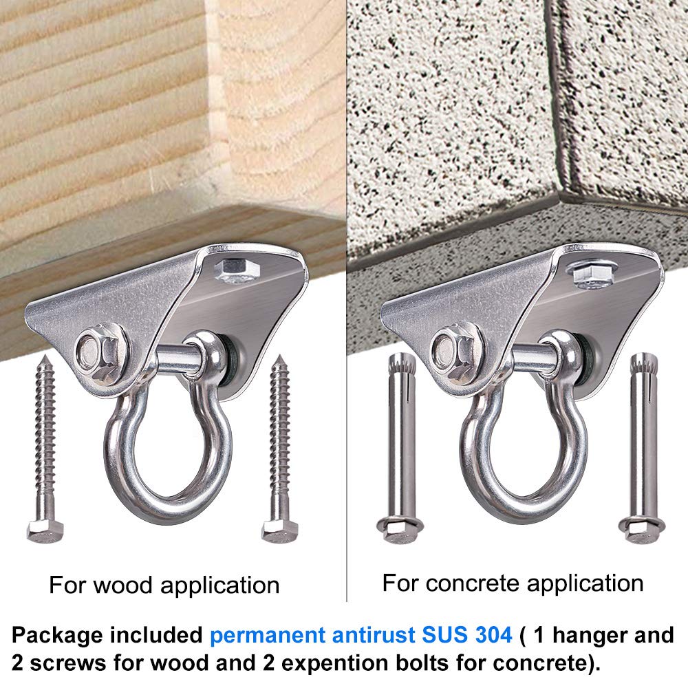 BeneLabel hardware built for indoor-outdoor use with various suspensions