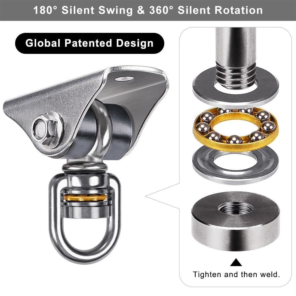 BeneLabel rust-proof SUS 304 hanger resists outdoor corrosion for porch setups.