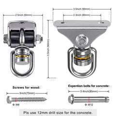 BeneLabel silent nylon bushing minimizes metal contact for a quiet swing experience.