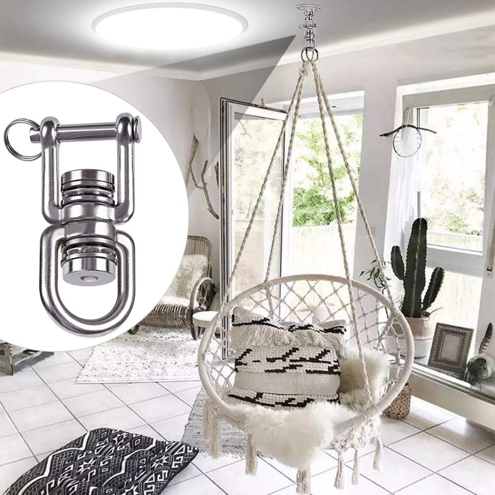 BeneLabel swing 304 stainless steel rings resist rust for durable outdoor and indoor use.