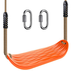BeneLabel orange swing seat for outdoor fun and comfort.