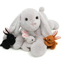 BENINY mommy bunny in a family set showing soft plush for hugs and bedtime