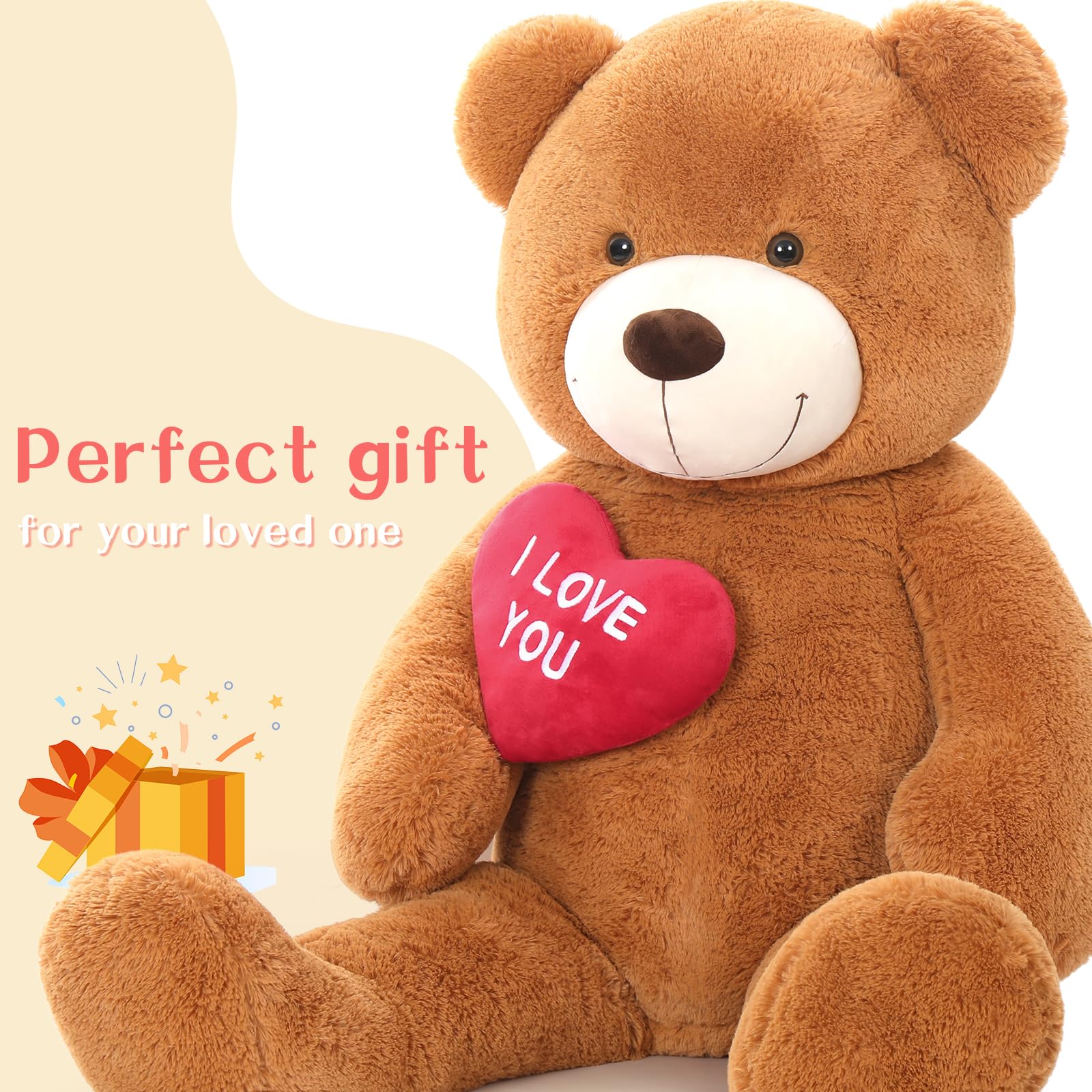 BENINY teddy bear in a hugging pose, perfect for cozy moments.