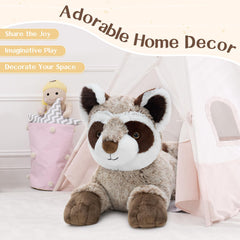 BENINY gift-ready raccoon plush makes a thoughtful surprise for kids and adults
