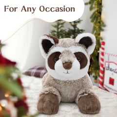 BENINY premium-quality raccoon plush designed for durability and repeated hugs