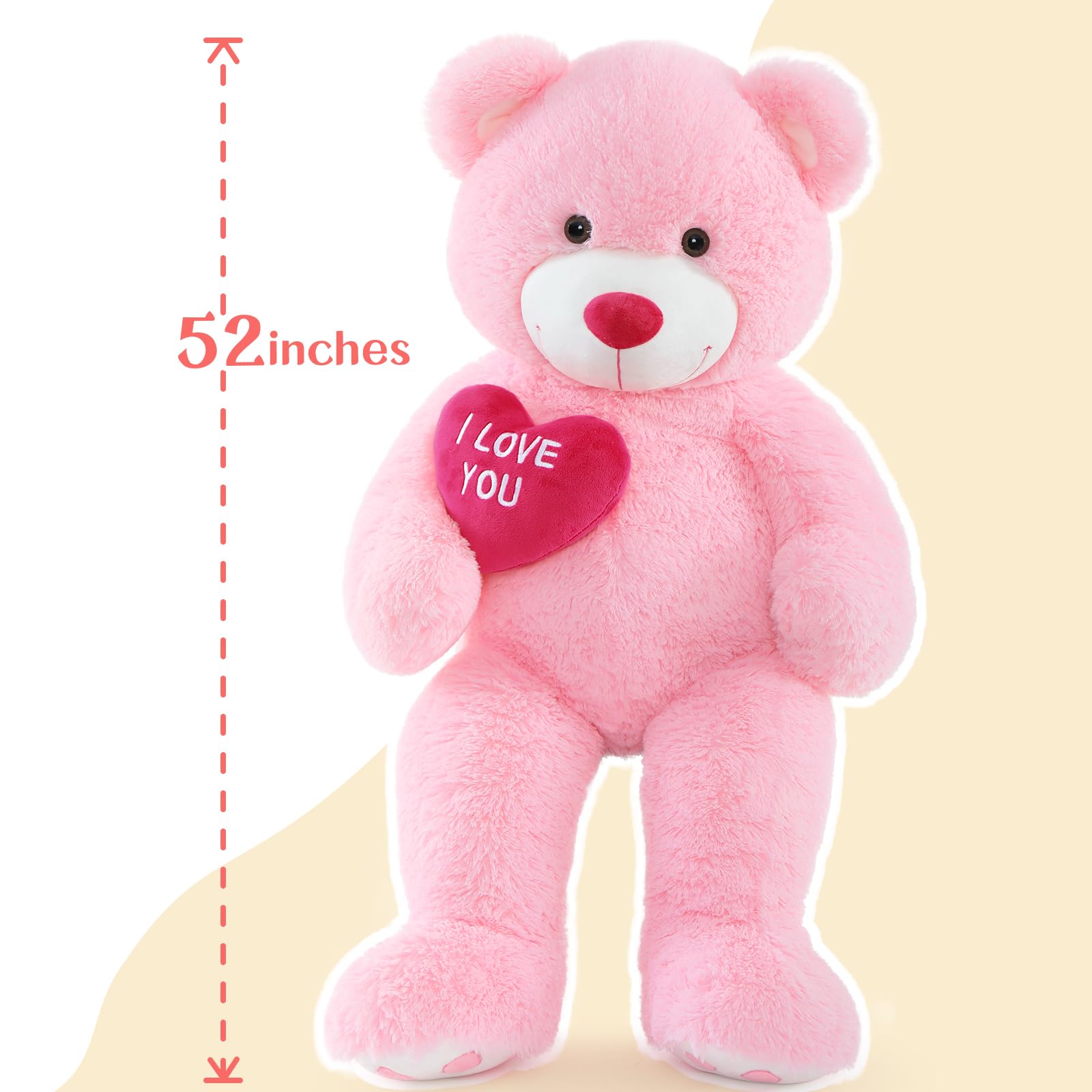 BENINY soft plush texture close-up highlighting premium polyester for lasting cuddles.