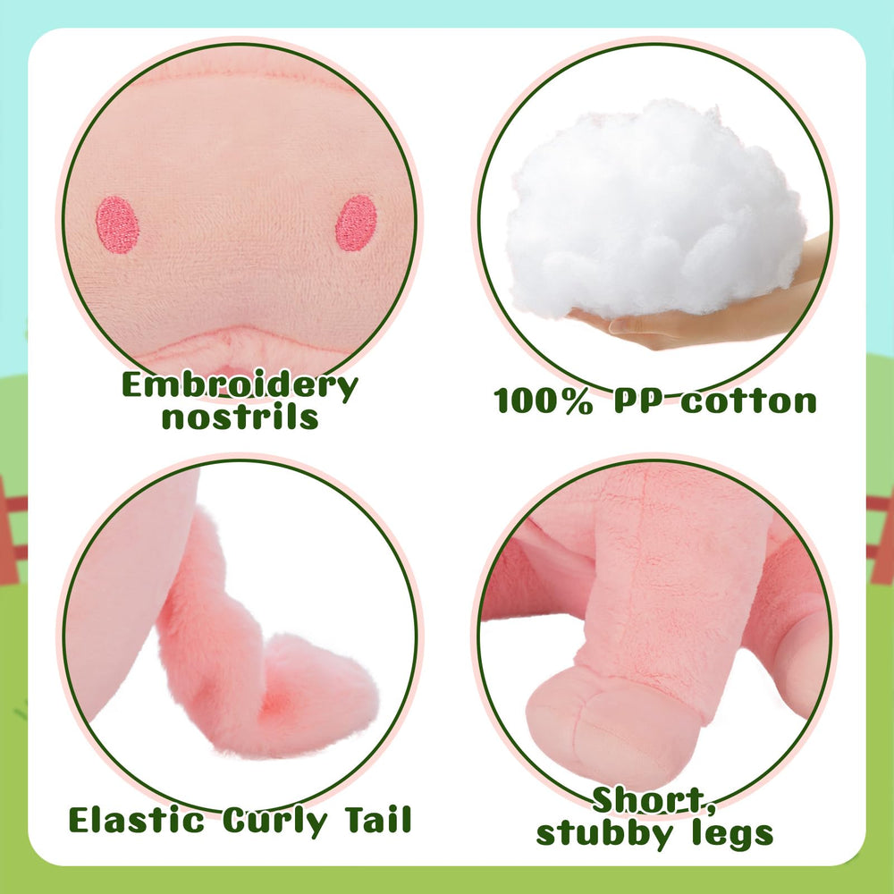 BENINY versatile decor pig perfect for nurseries, bedrooms, and parties.