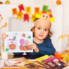 BenLouis autumn harvest patterns provide engaging visuals for themed parties and crafts.
