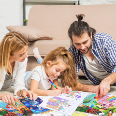 BenLouis bright patterns with 72 designs offer diverse coloring options