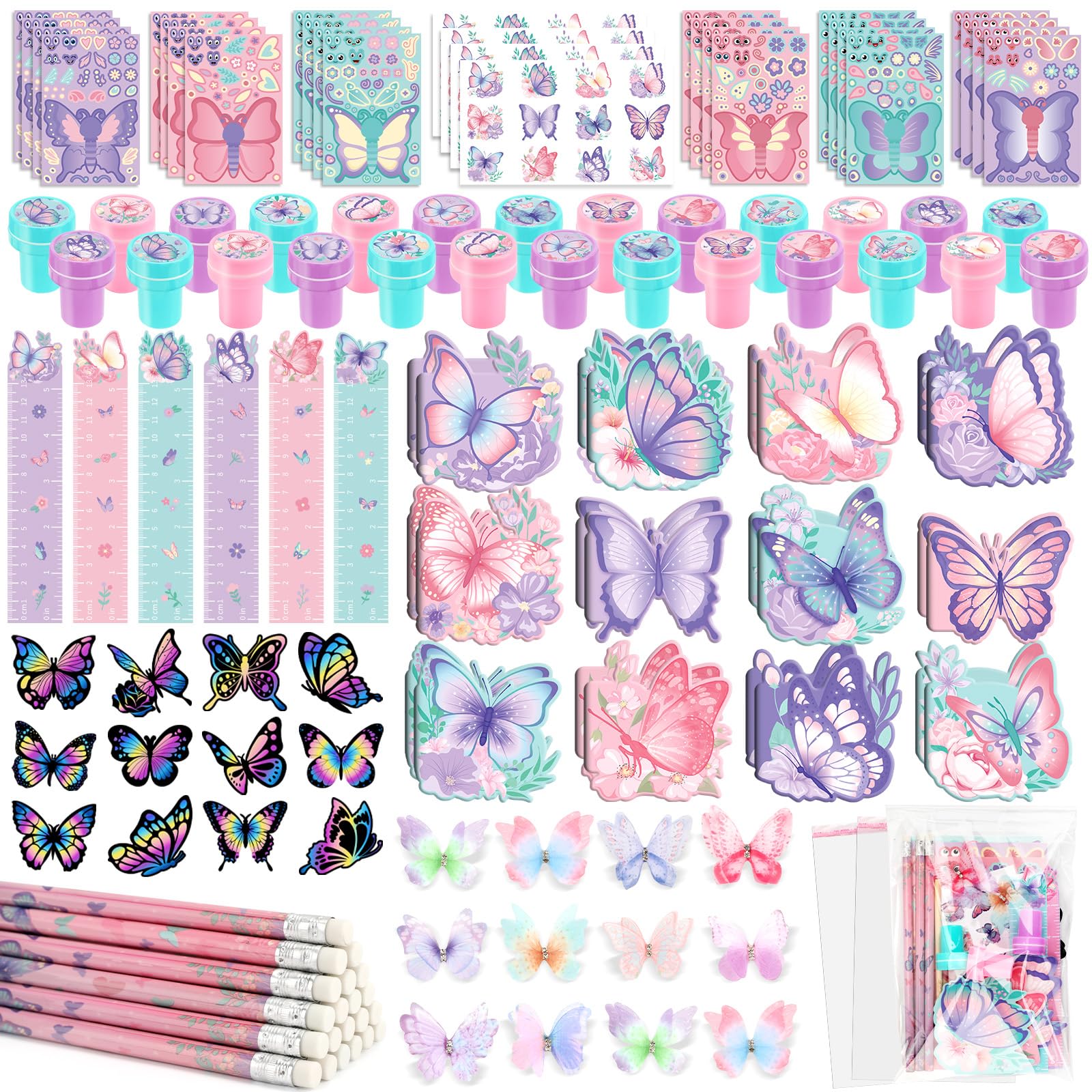 BenLouis butterfly mini notebooks for classroom crafts and doodling