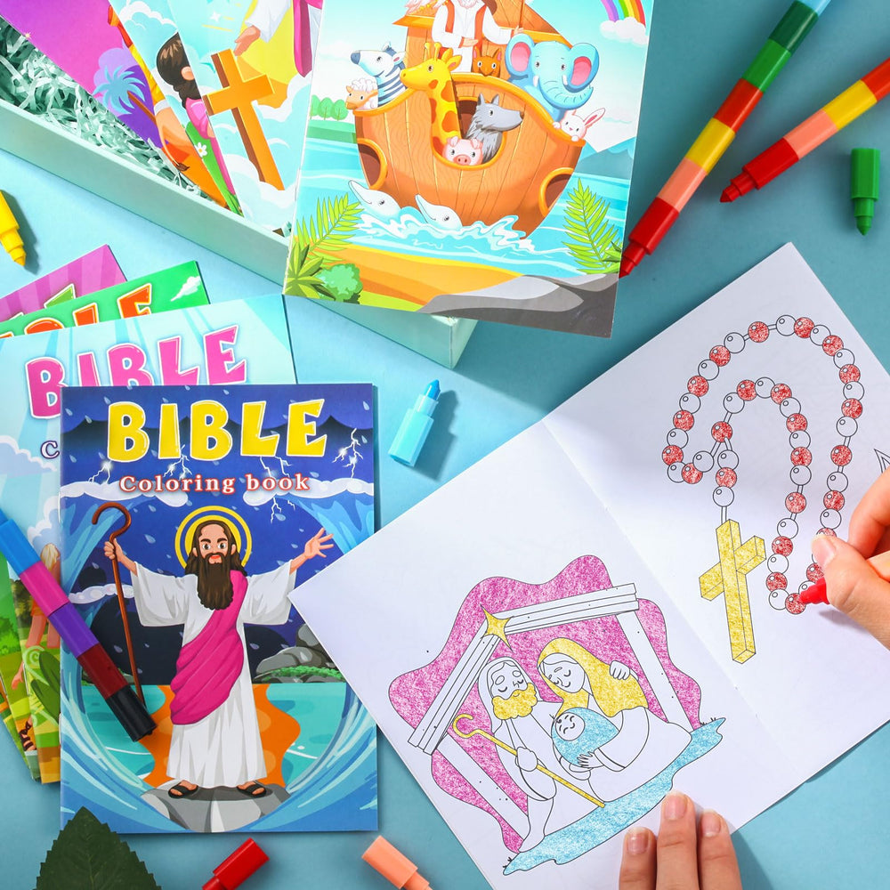 BenLouis gift-ready coloring books for Operation Christmas Child and holidays