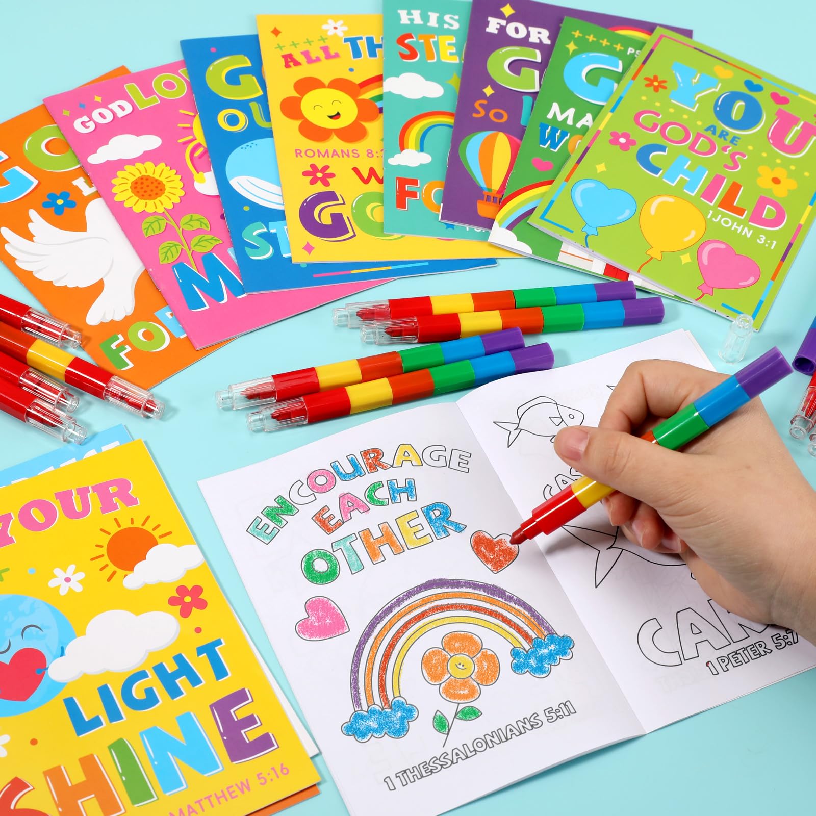 BenLouis Christian Party Favors Bulk adds colorful activity options for events