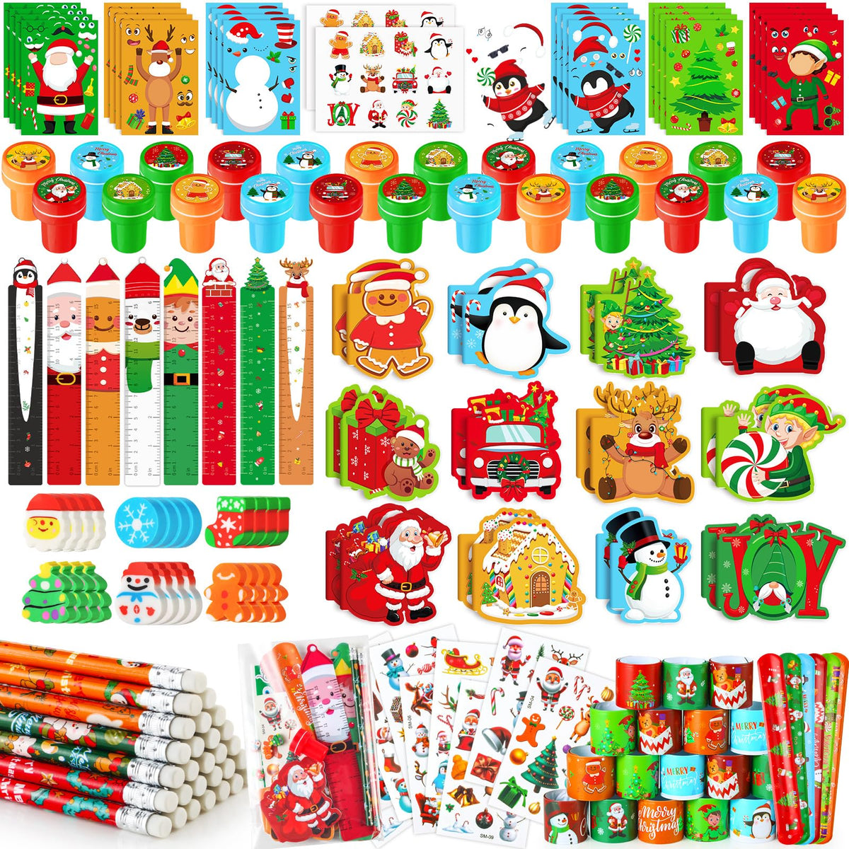 BenLouis Christmas mini notebooks ideal for classroom gift exchanges.