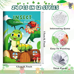 BenLouis coloring book pages inside showcase fun patterns for developing fine motor skills